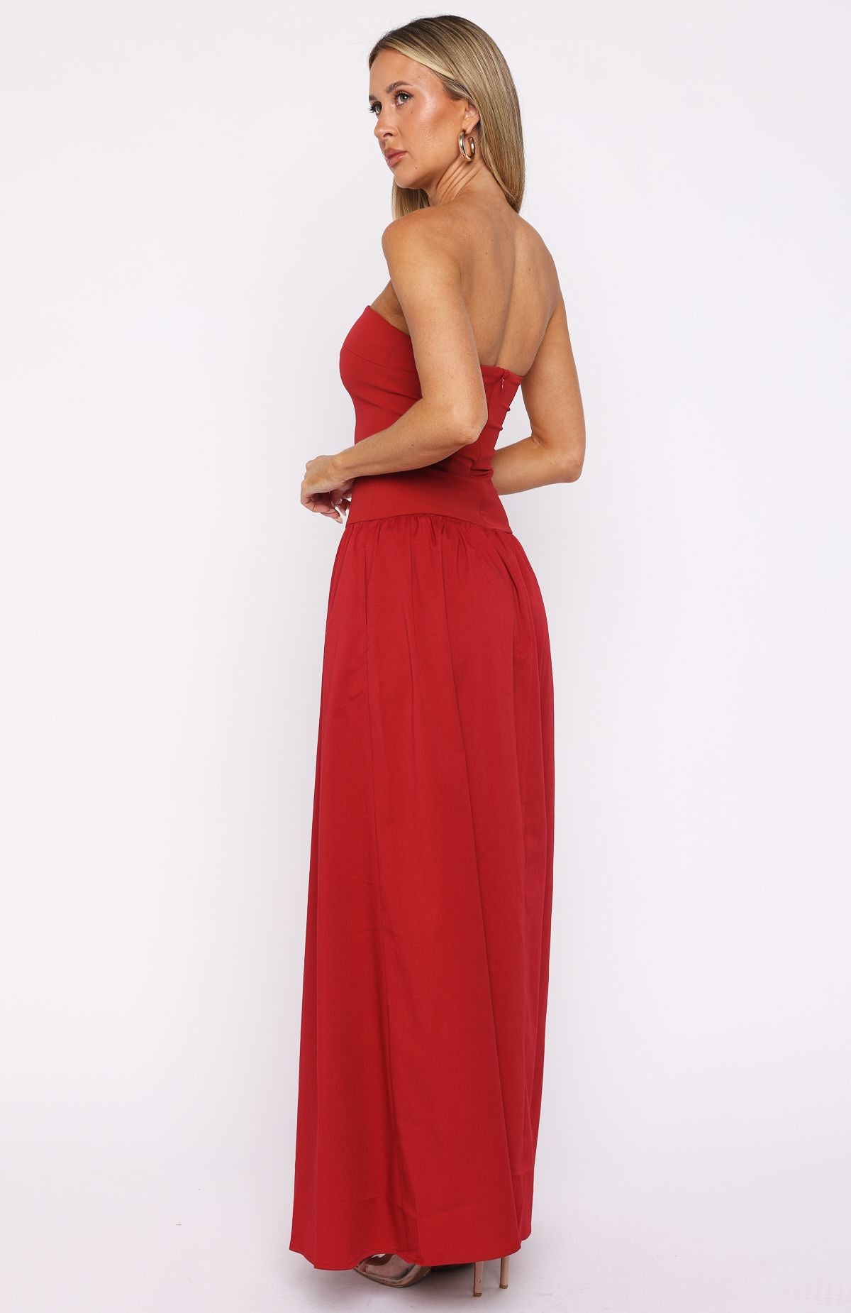 Take Back Maxi Dress - Red